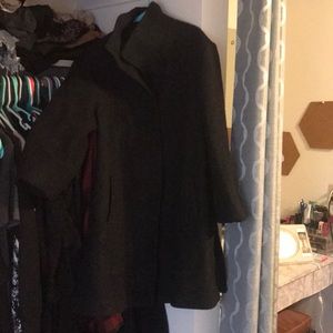 Liz Claiborne 100% wool coat size 16